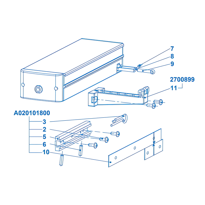 Цепной электропривод MINGARDI MICRO 02 230V/24V