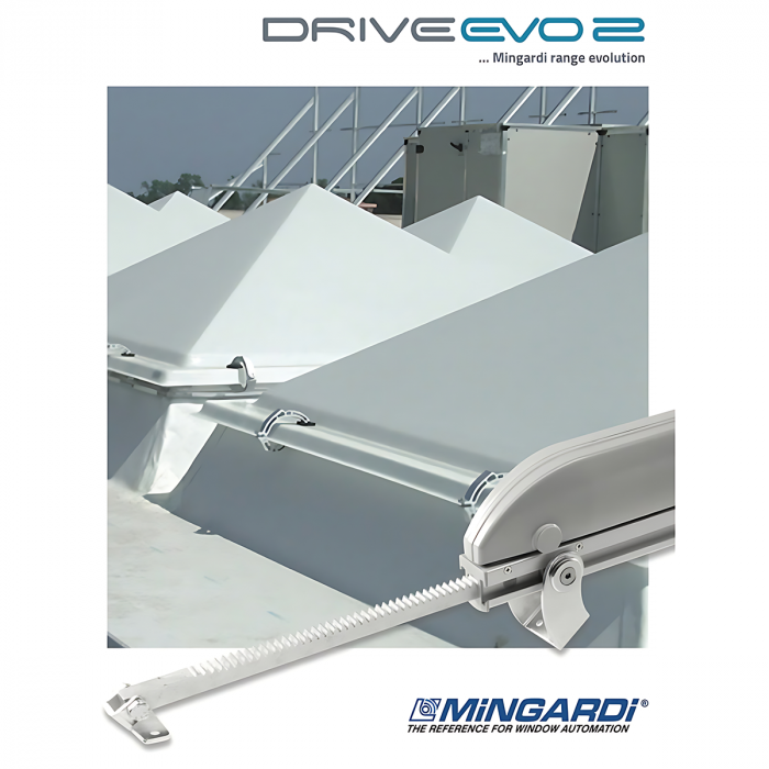 Реечный электропривод MINGARDI DRIVE EVO 2 230V/24V 