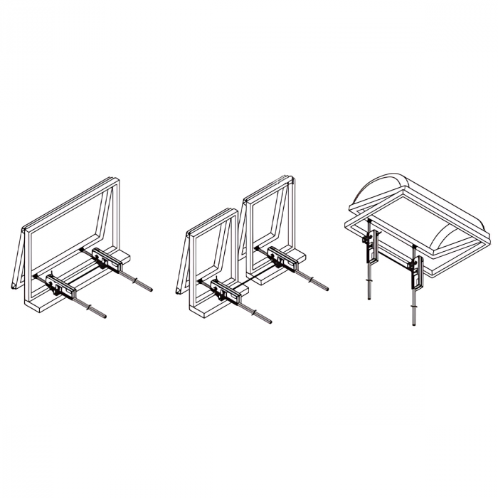 Реечный электропривод TOPP T50 230V/24V 